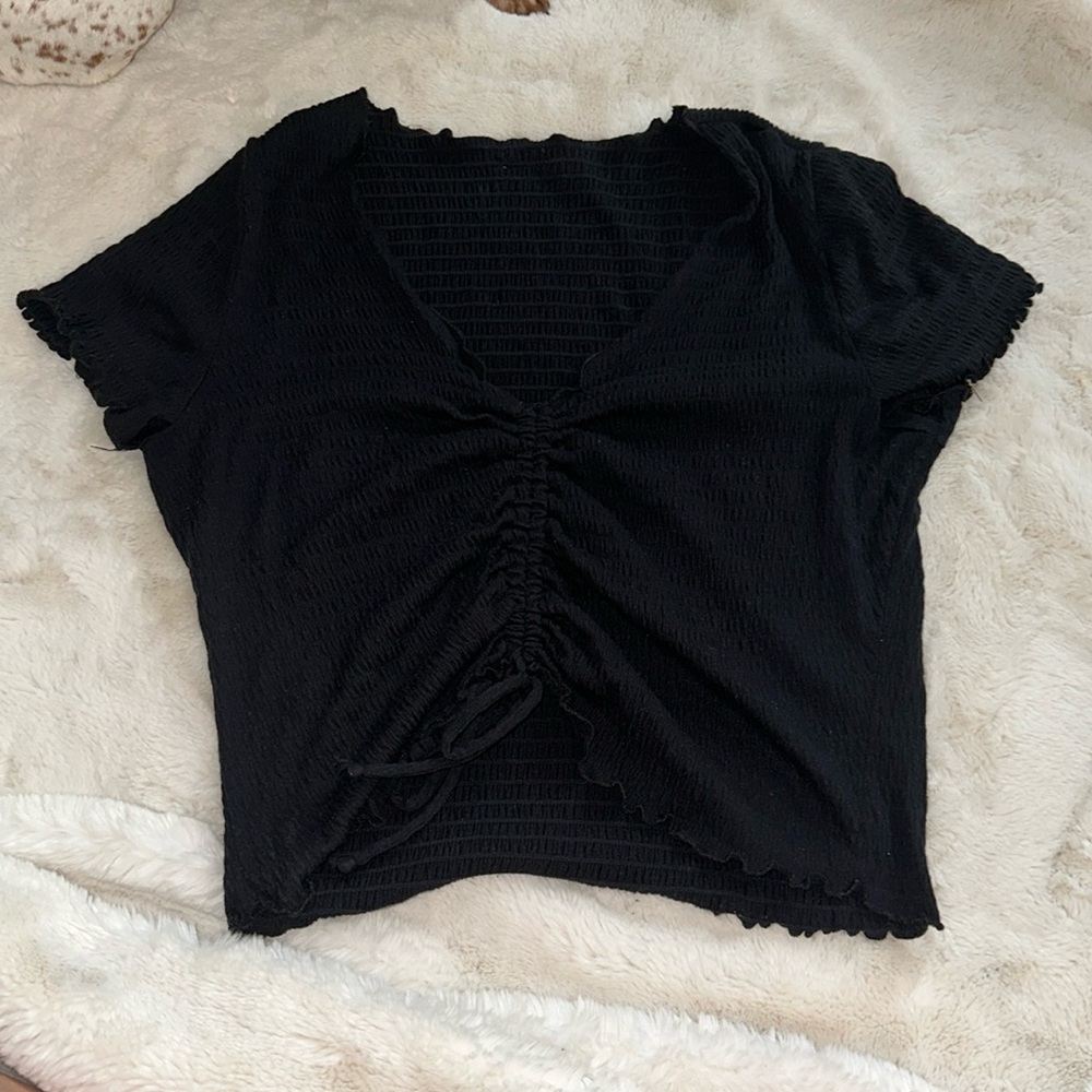 Wild Fable Black Crop Tie with Ties